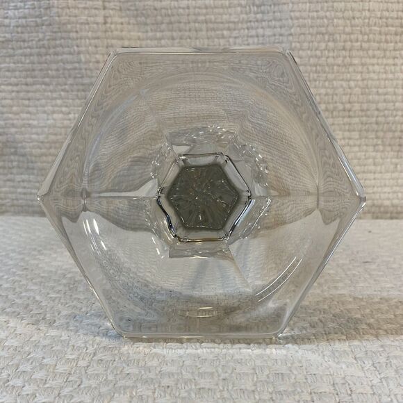 Vintage New Martinsville Tall Clear Glass 9” Candlestick Set Of 2 USA Ma… - Picture 8 of 8